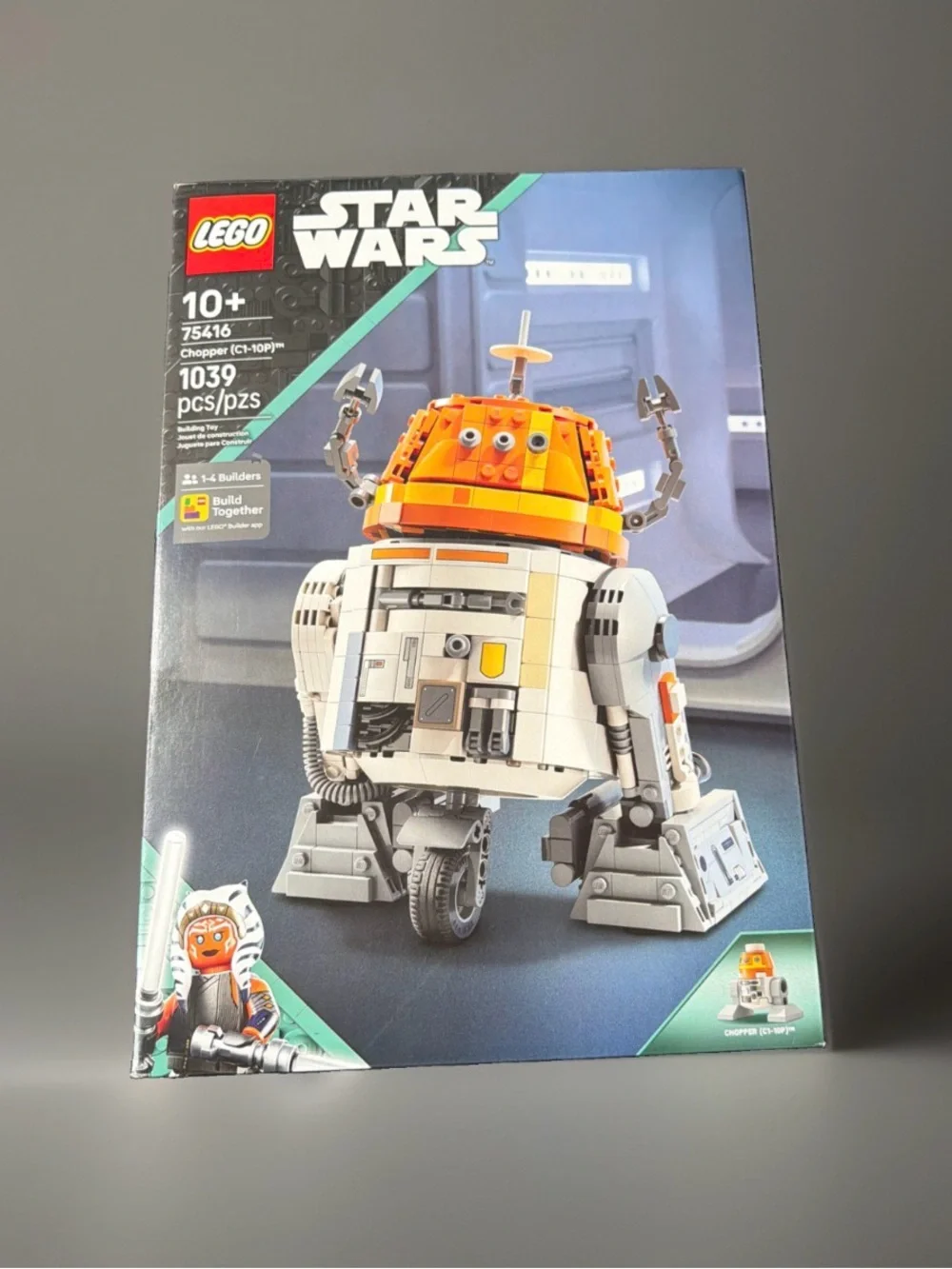 LEGO 75416 Star Wars Ahsoka Chopper C1-10P Astromech Droid Building Set 1039 Pcs